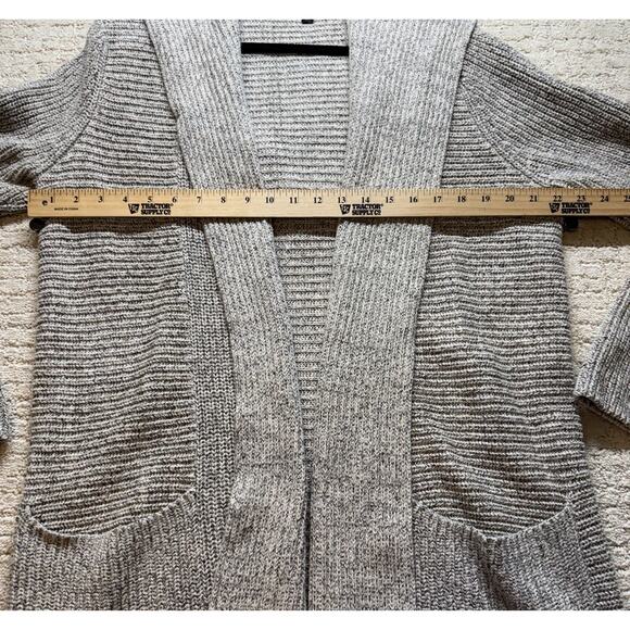 Banana Republic Hooded Wool Blend Thick Long Sleeve Cardigan with Pockets Large - Picture 3 of 6